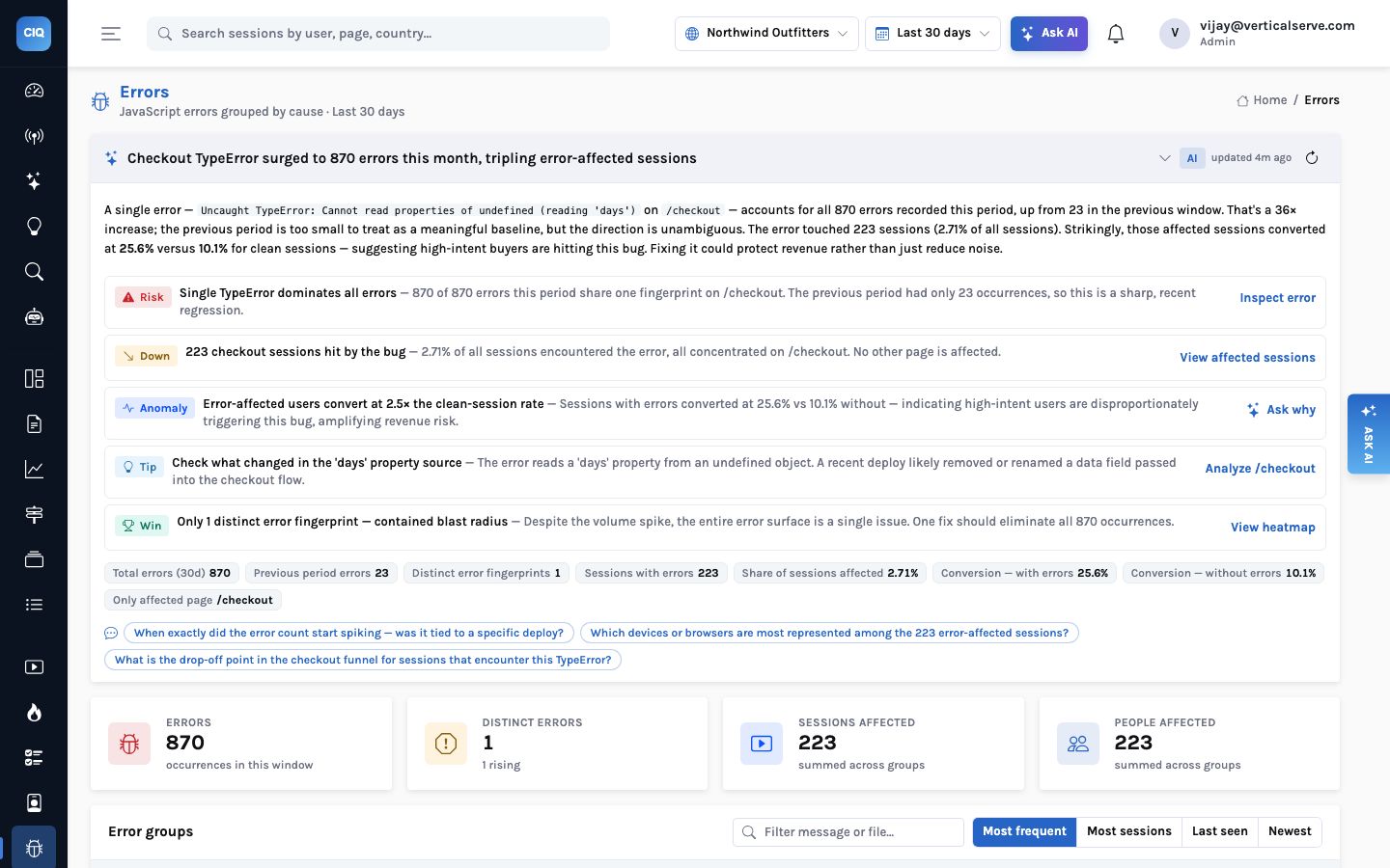 An AI reading on every screen, not a chat box in one tab