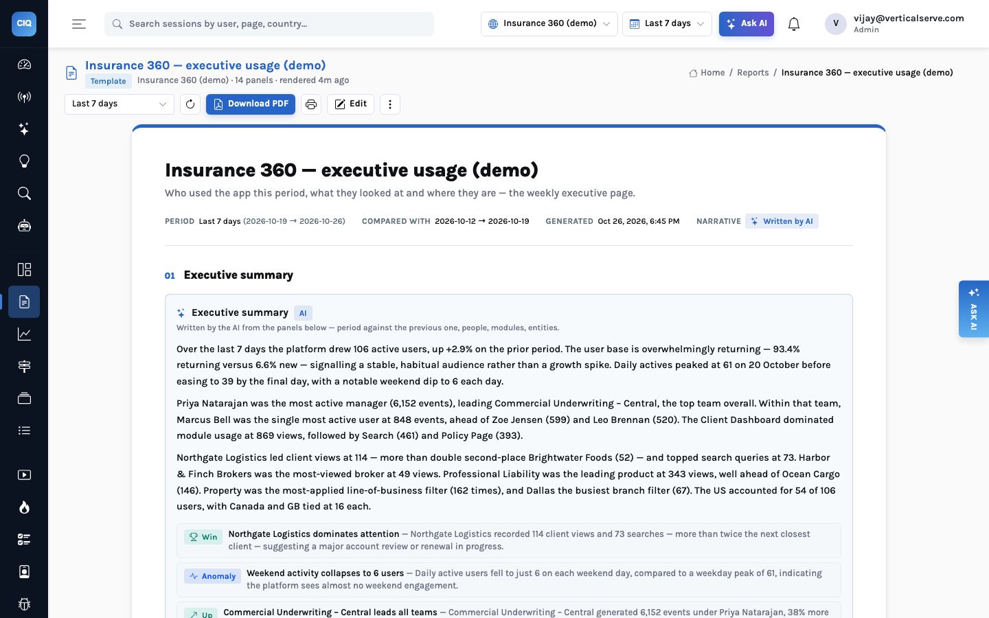 InsightClickIQ on Azure